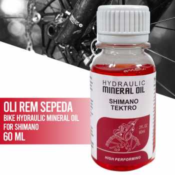 TaffSPORT Oli Rem Sepeda Hydraulic Mineral Brake Oil 60ml for Shimano - DT01