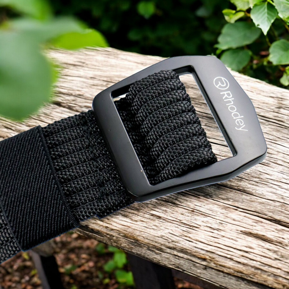 Gambar produk Rhodey Gesper Tali Ikat Pinggang Pria Kanvas Tactical Belt 1.2M - F1077