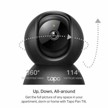 Gambar produk TP-LINK WiFi Camera CCTV Security Cam Pan/Tilt 2 Way Audio 2K - Tapo C211