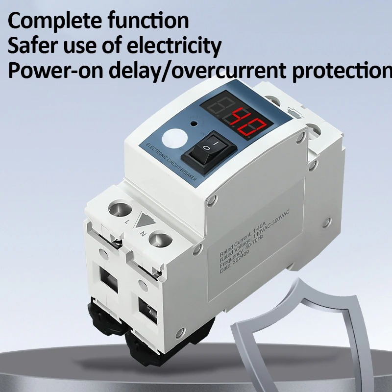 Gambar produk INAR Adjustable Current Limiter Digital Pembatas Arus Listrik 40A 220V - IN914
