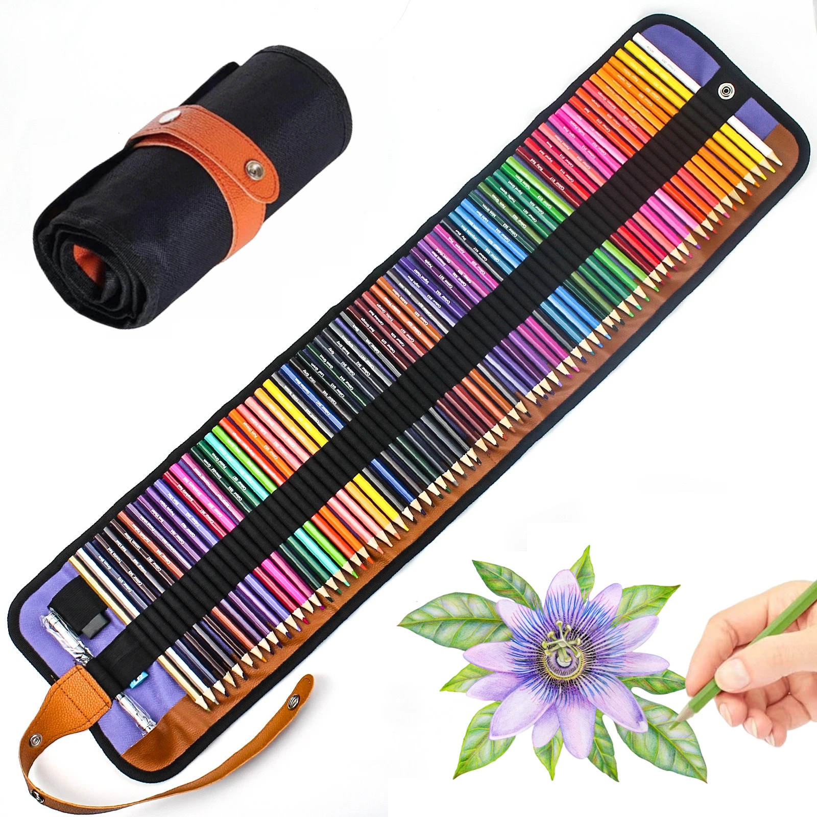 Gambar produk WEBOW Set Pensil Warna Color Pencils Drawing Painting 50 PCS - XP033