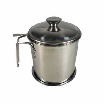 Gambar produk ISHOWTIENDA Panci Saringan Minyak Oil Strainer Pot 1.6L - ASAS13