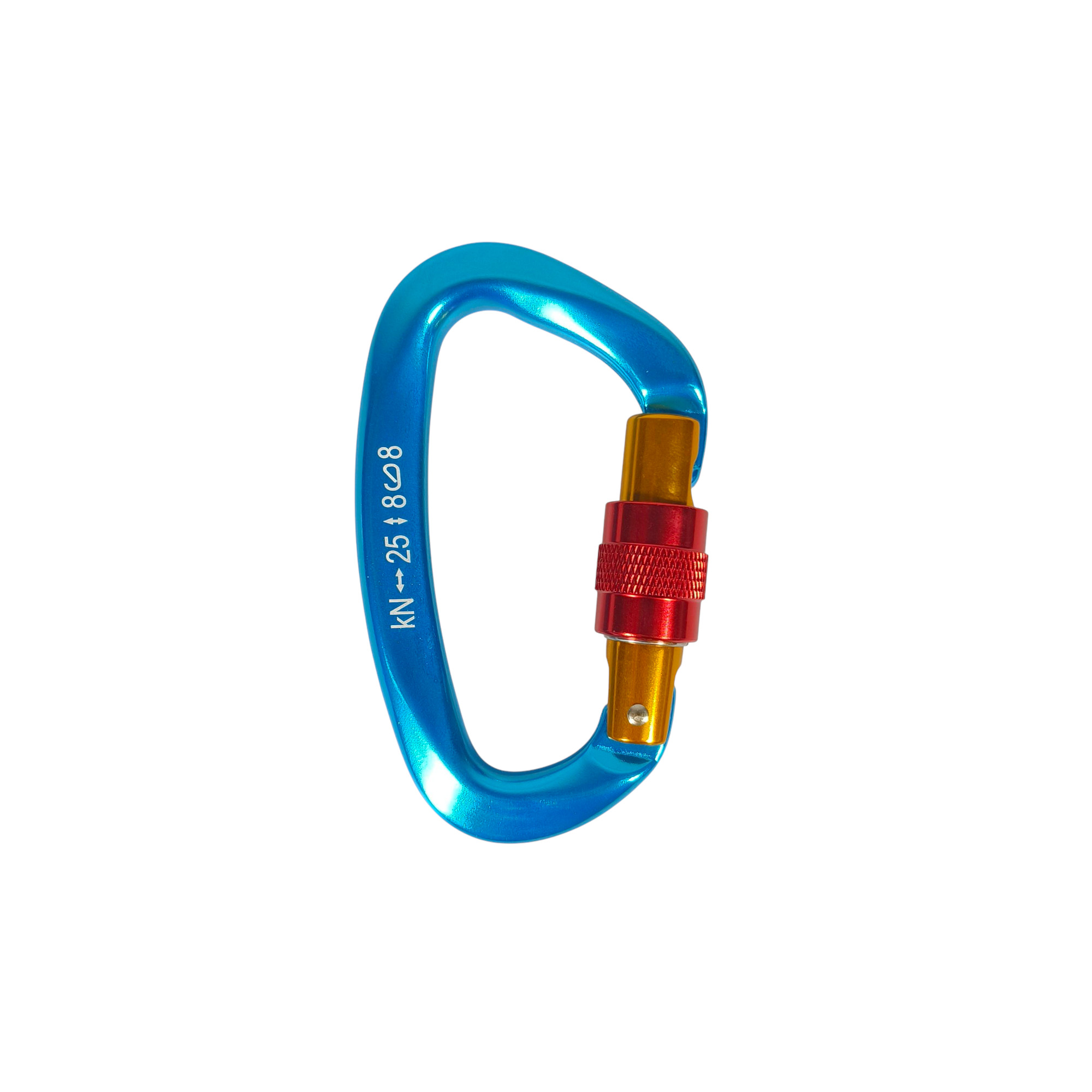 Gambar produk TaffSPORT Carabiner Aluminium Professional Heavy-Duty Locking - CE0321