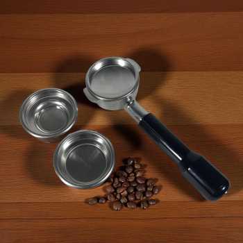 Gambar produk COHINA Non Pressurized Portafilter Stainless Steel 304 58mm Plastik - CHA304B