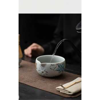 Gambar produk BAKUJIN Mangkuk Matcha Bowl Chawan Single Ceramic 500ml - B-500