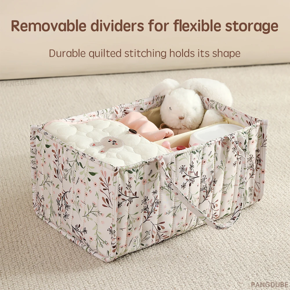 Gambar produk Nappy Tas Perlengkapan Bayi Foldable Baby Caddy Diaper Bag Organizer - NP527
