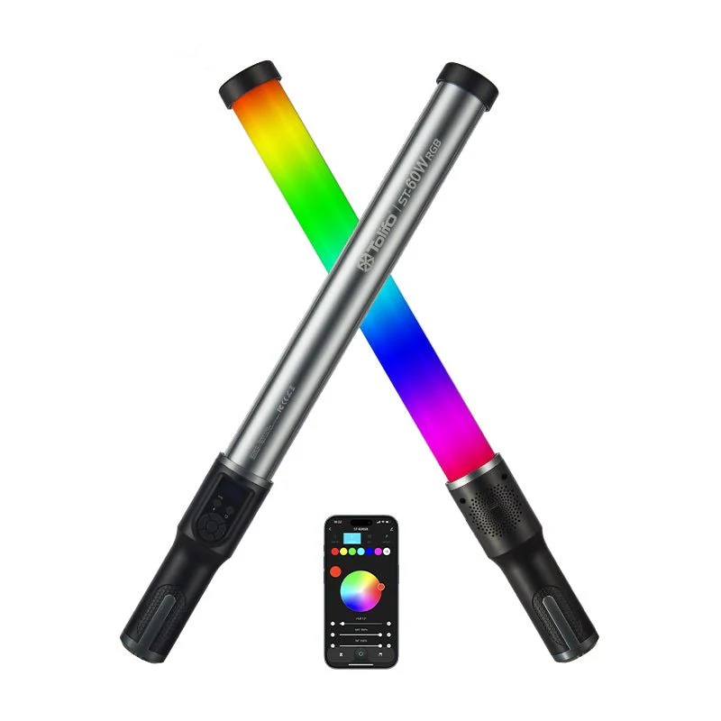 Gambar produk Tolifo Lampu LED RGB Studio Fill Light Stick 2700-10000K 4400mAh 60W - ST-60RGB