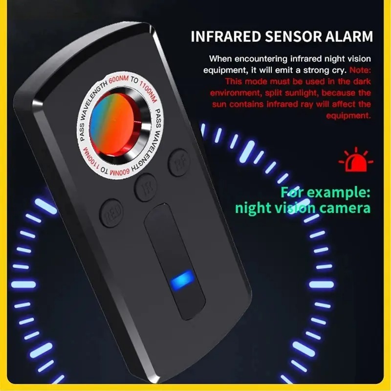Gambar produk COMEDER Alat Deteksi Kamera Tersembunyi Anti Spy RF Signal Detection - CM-92