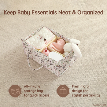 Gambar produk Nappy Tas Perlengkapan Bayi Foldable Baby Caddy Diaper Bag Organizer - NP527
