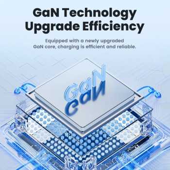 Gambar produk Toocki Kepala Charger Fast Charging GaN Multi Port USB Type C 40W - TCT40-22EU