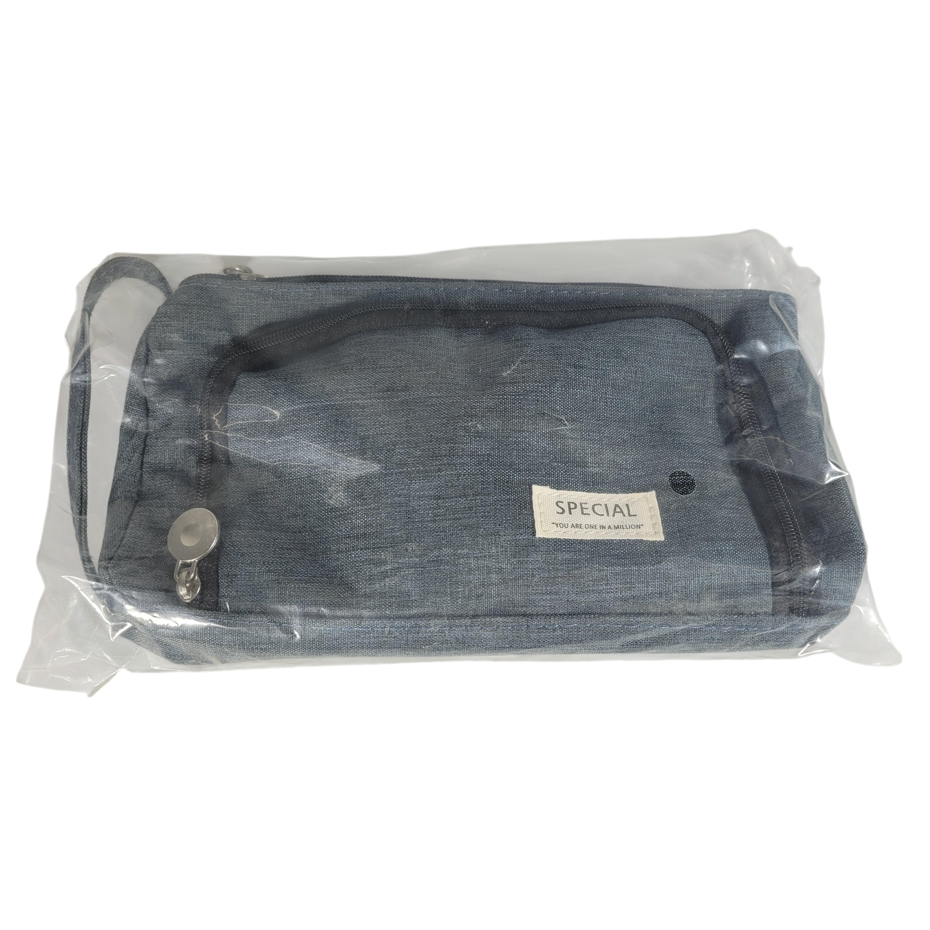 Gambar produk JOMNGUN Tempat Pensil Multi Layer Pencil Case Pouch Stationery - JM01