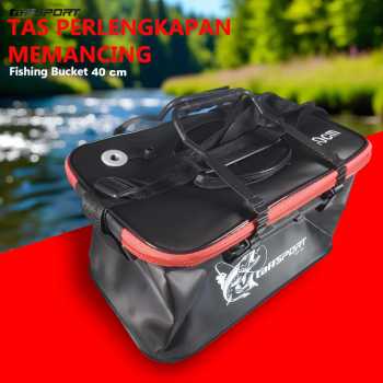 TaffSPORT Tas Perlengkapan Memancing Fishing Bucket 40CM - WF124