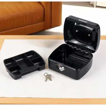 Gambar produk TaffGUARD Kotak Brankas Uang Safebox Key Lock 15x12x8cm - JJZS66