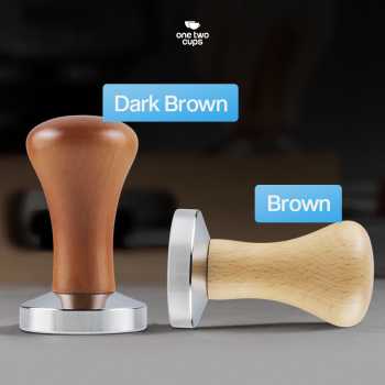 Gambar produk One Two Cups Tamper Kopi Espresso Coffee Press Powder Hammer 51mm - T15