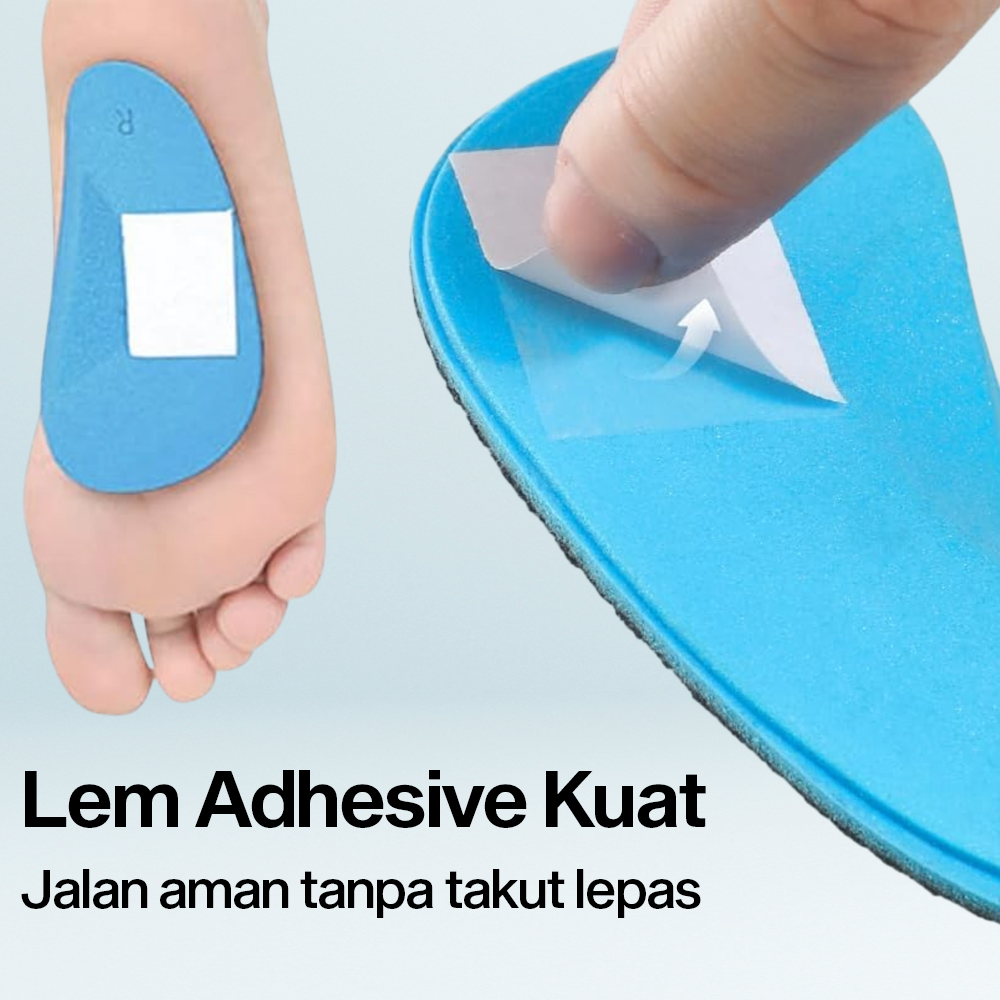 Gambar produk Sunvo Insole Sepatu Alas Kaki Orthopedic Flat Feet Arch Support 1 Pair - SV10