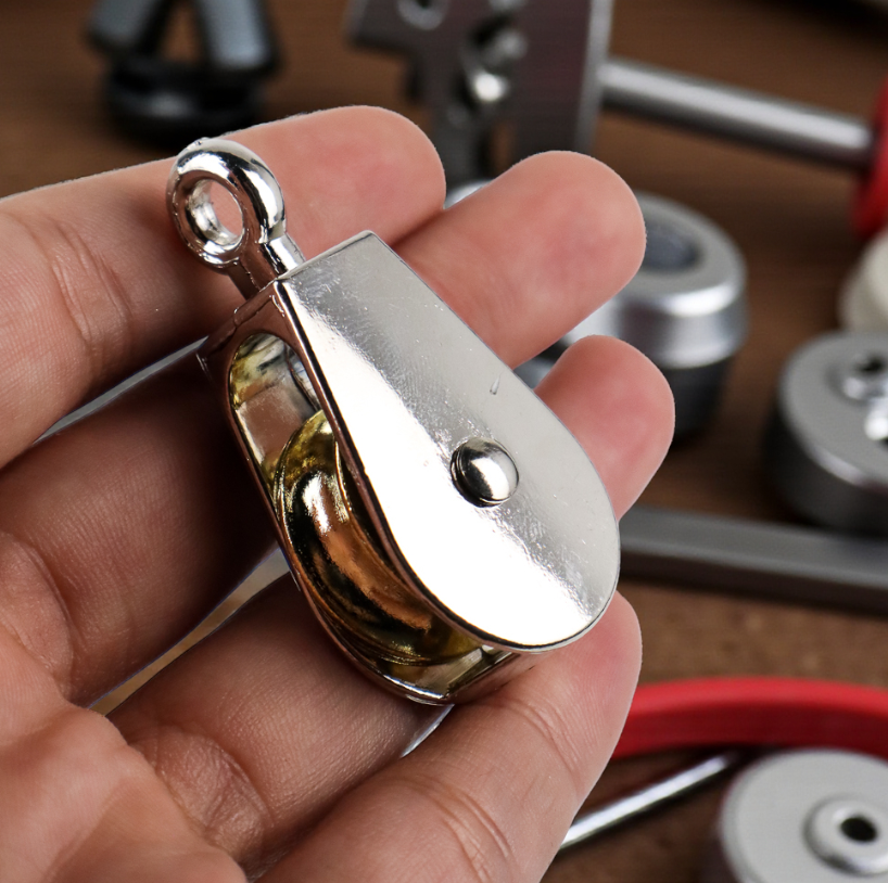 Gambar produk ASOL Katrol Mini Swivel Pulley Single Wheel 52mm - AL52