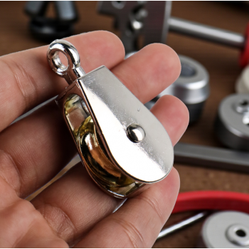 Gambar produk ASOL Katrol Mini Swivel Pulley Single Wheel 52mm - AL52