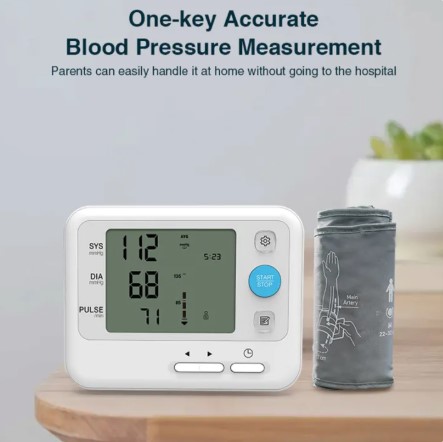 Gambar produk YONER Tensimeter Digital Pengukur Tekanan Darah Dual Power - YK-BPA4