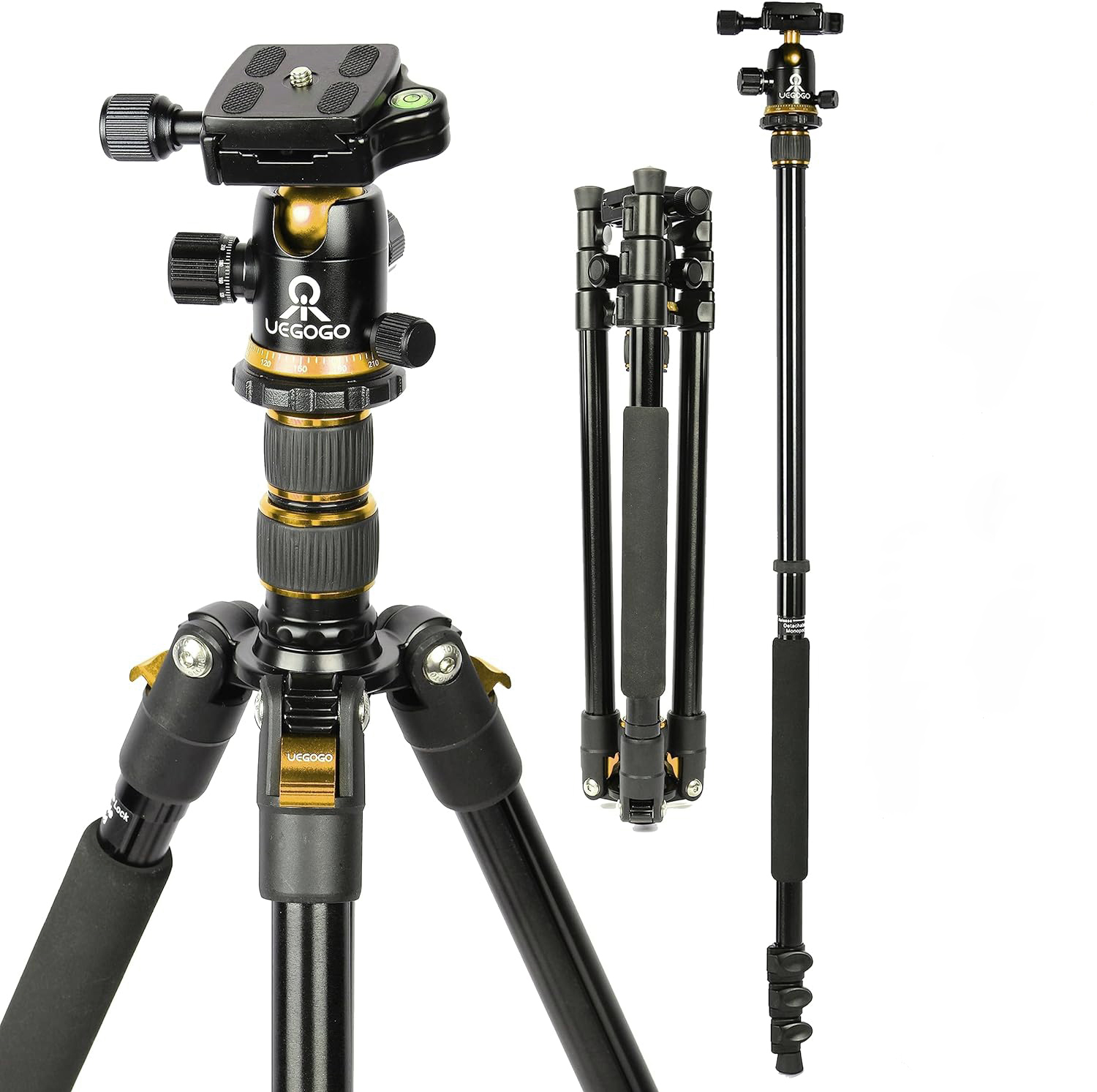 UEGOGO Tripod Kamera Flexible 360 Panoramic 2.05M - C11 Gambar produk UEGOGO Tripod Kamera Flexible 360 Panoramic 2.05M - C11