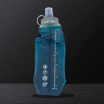 Gambar produk TaffSPORT Botol Minum Soft Flask Foldable Sport Water Bottle TPU 500ml - TF876