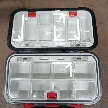 Gambar produk TaffSPORT Kotak Perkakas Kail Pancing Fishing Tackle Box Waterproof M - DY030