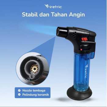 Gambar produk Firetric Korek Api Gas Butane Torch Jet Windproof - SK603