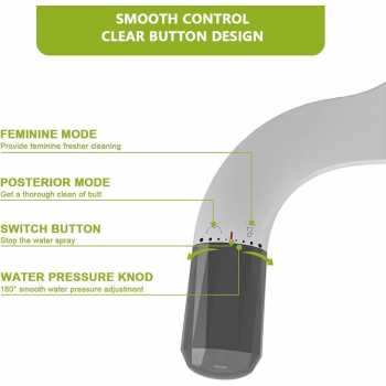 Gambar produk Samodra Semprotan Kloset Duduk Shower Bidet 2 Hole 2 Mode Right Hand - SM-2