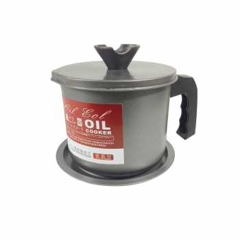 Gambar produk HEALTH Tempat Saringan Minyak Oil Strainer Pot Stainless Steel 1.4L - G2103