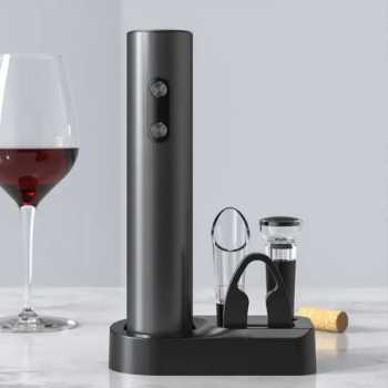 Gambar produk Secura Pembuka Tutup Botol Wine Elektrik Automatic Corkscrew Opener - S-410