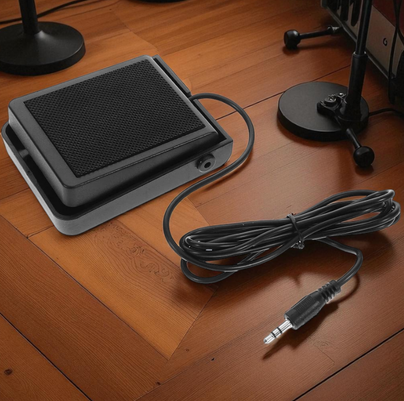 Gambar produk GOOJODOQ Pedal Sustain Damper Piano Keyboard Controller MIDI 3.5mm - PL-01B