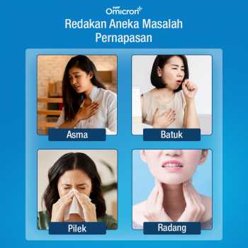 Gambar produk TaffOmicron Alat Terapi Pernapasan Mesh Nebulizer Portable Inhaler Versi Rechargeable - JSL-W303
