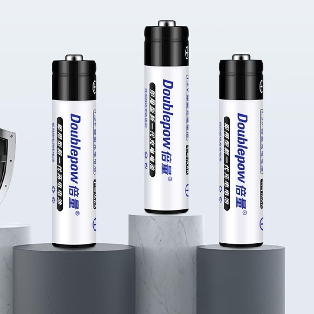 Gambar produk Doublepow Baterai Rechargeable Nickel Hydrogen AAA Ni-MH 1.2V 1100mAh