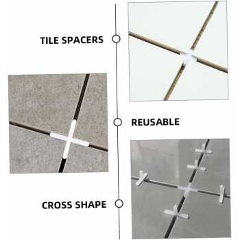 Gambar produk Yueqing Alat Bantu Pasang Keramik Lantai Tile Spacer Ceramic 100 PCS 2.5mm - Y0180