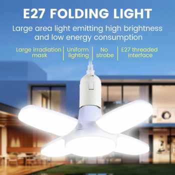 Gambar produk Foroureyes Lampu Bohlam LED Bulb Fan Blade E27 6500K 60W - KK-2560