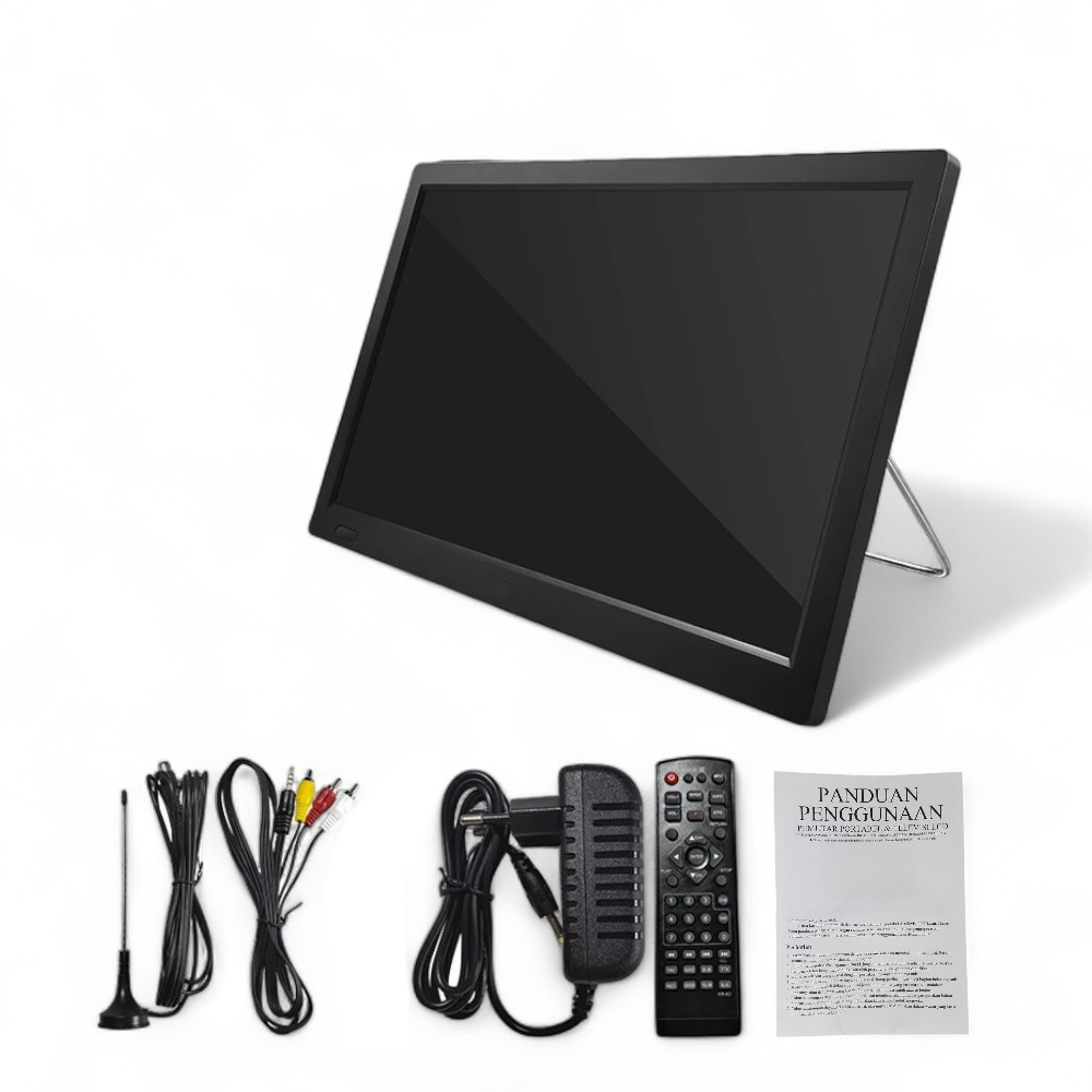 Gambar produk Taffware TV Digital Portable DVB-T2 TFT LED HD 13.3 Inch 1200mAh 18W - D13
