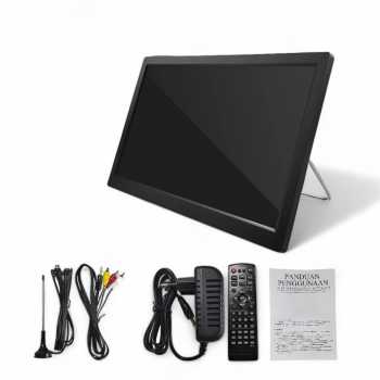 Gambar produk Taffware TV Digital Portable DVB-T2 TFT LED HD 13.3 Inch 1200mAh 18W - D13