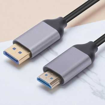 Gambar produk PC Kabel Display Port to HDMI 4K 3840x2160 60Hz 1.8M - DP17