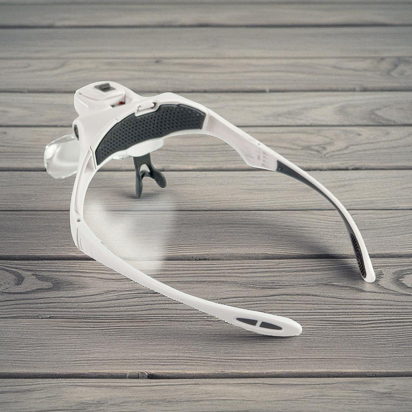 Gambar produk Kaca Pembesar Kacamata Reparasi Jam Magnifier with 2 LED 5 Lens 3.5X - 9892B2