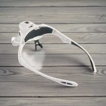 Gambar produk Kaca Pembesar Kacamata Reparasi Jam Magnifier with 2 LED 5 Lens 3.5X - 9892B2