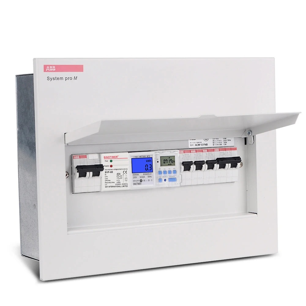 Gambar produk USMETER Din Rail Over Voltage Current Protector Auto Recovery 40A 230V - SVP-60