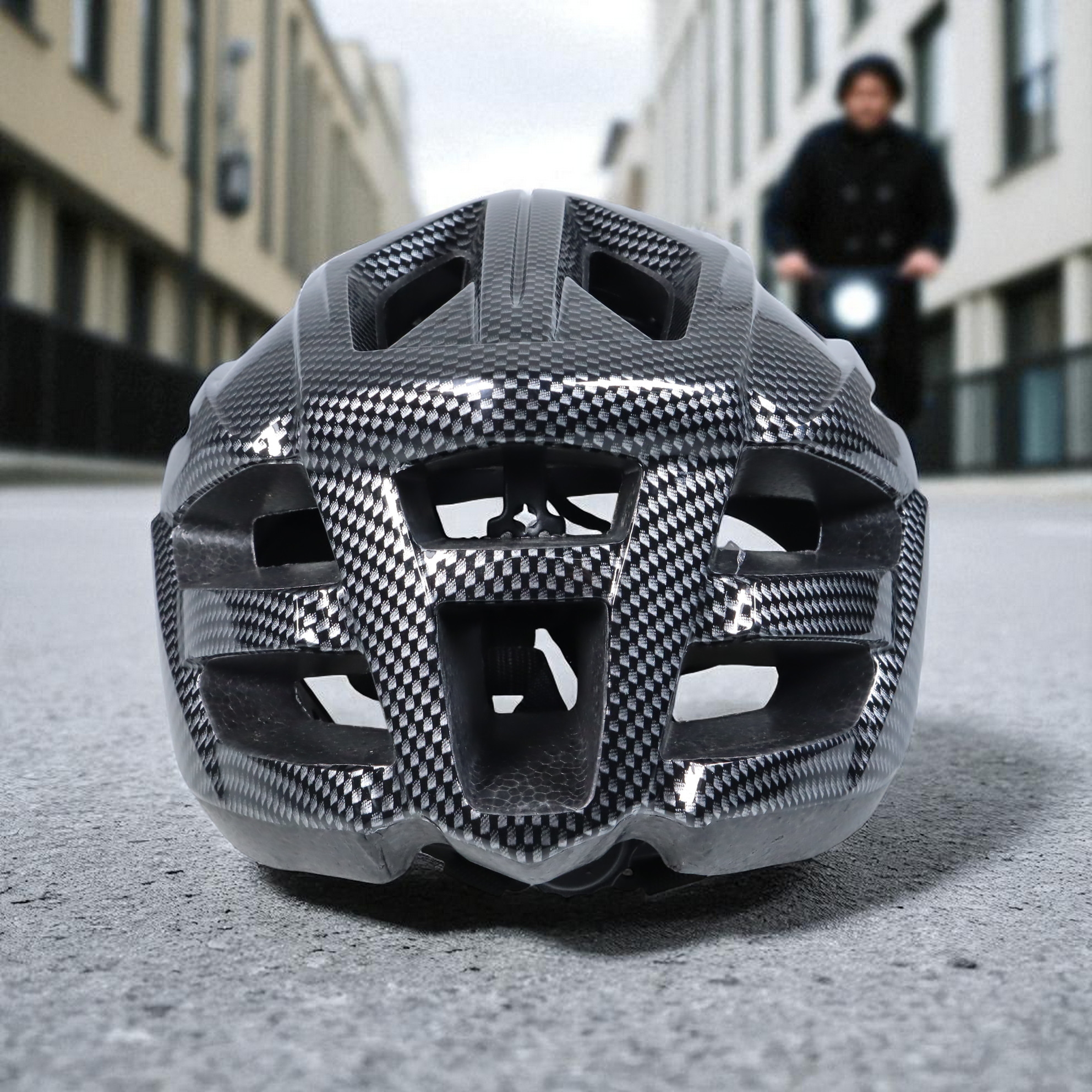 Gambar produk TaffSPORT Helm Sepeda Scooter Bicycle Helmet Ultralight Standard Vers - BK-4