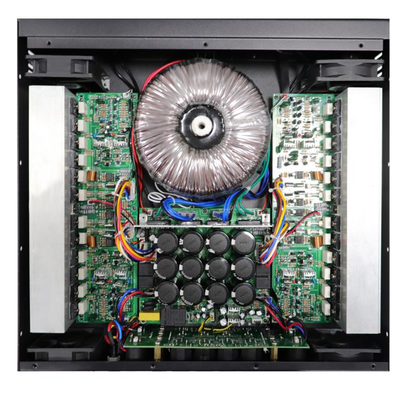 Gambar produk TaffSTUDIO Power Amplifier Professional 4 Channels Home Theatre 1400W - FC-A41400 H