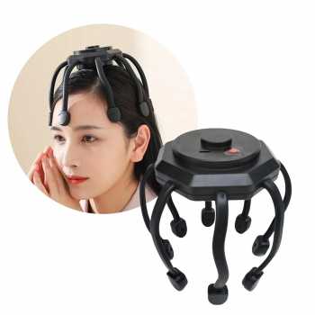 IMONE Alat Pijat Getar Kepala Elektrik Octopus Head Massager Vibration - LM-08