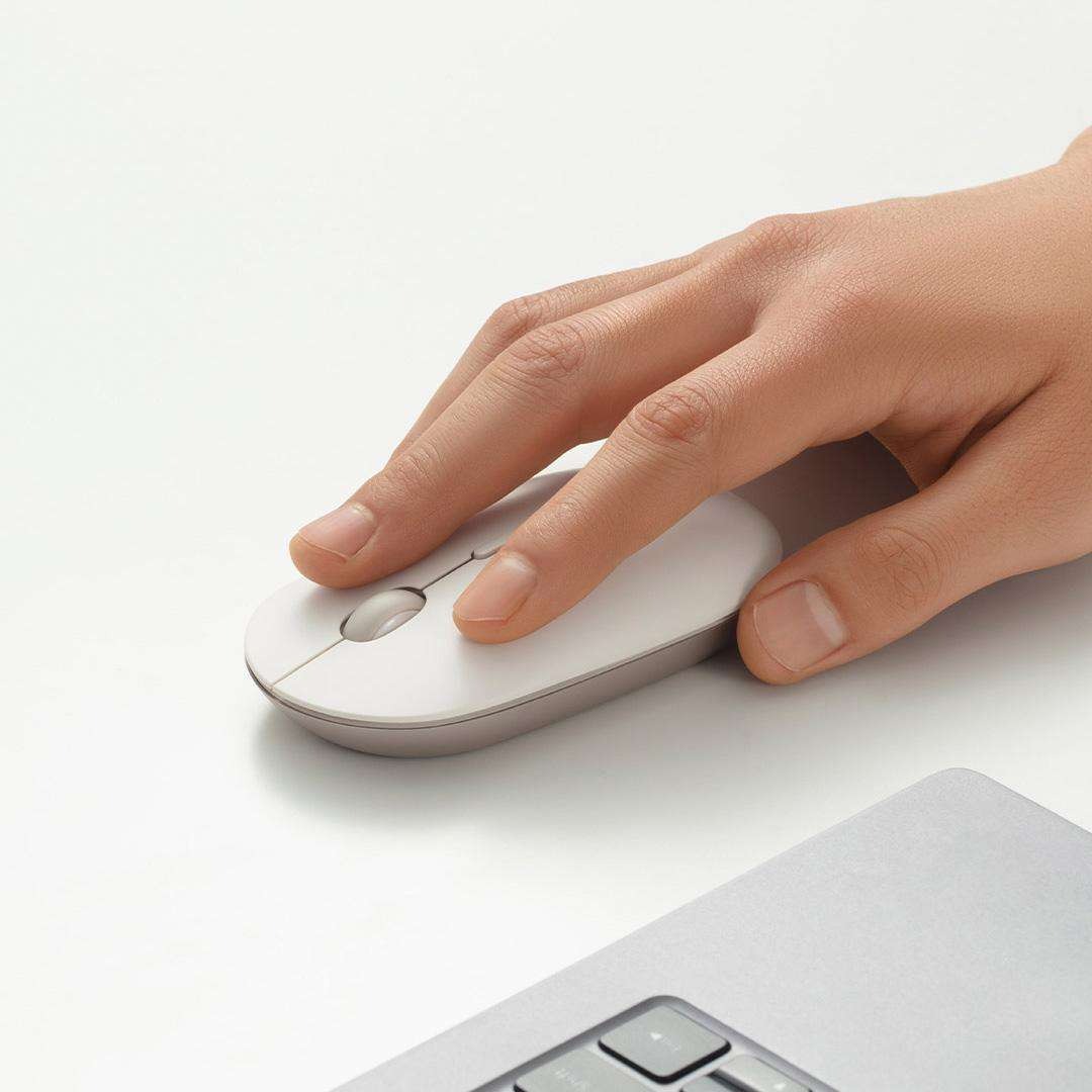 Gambar produk Xiaomi Mouse Wireless Dual Mode Bluetooth 2.4GHz 2400 DPI Silent Click - XMBXSB01YM