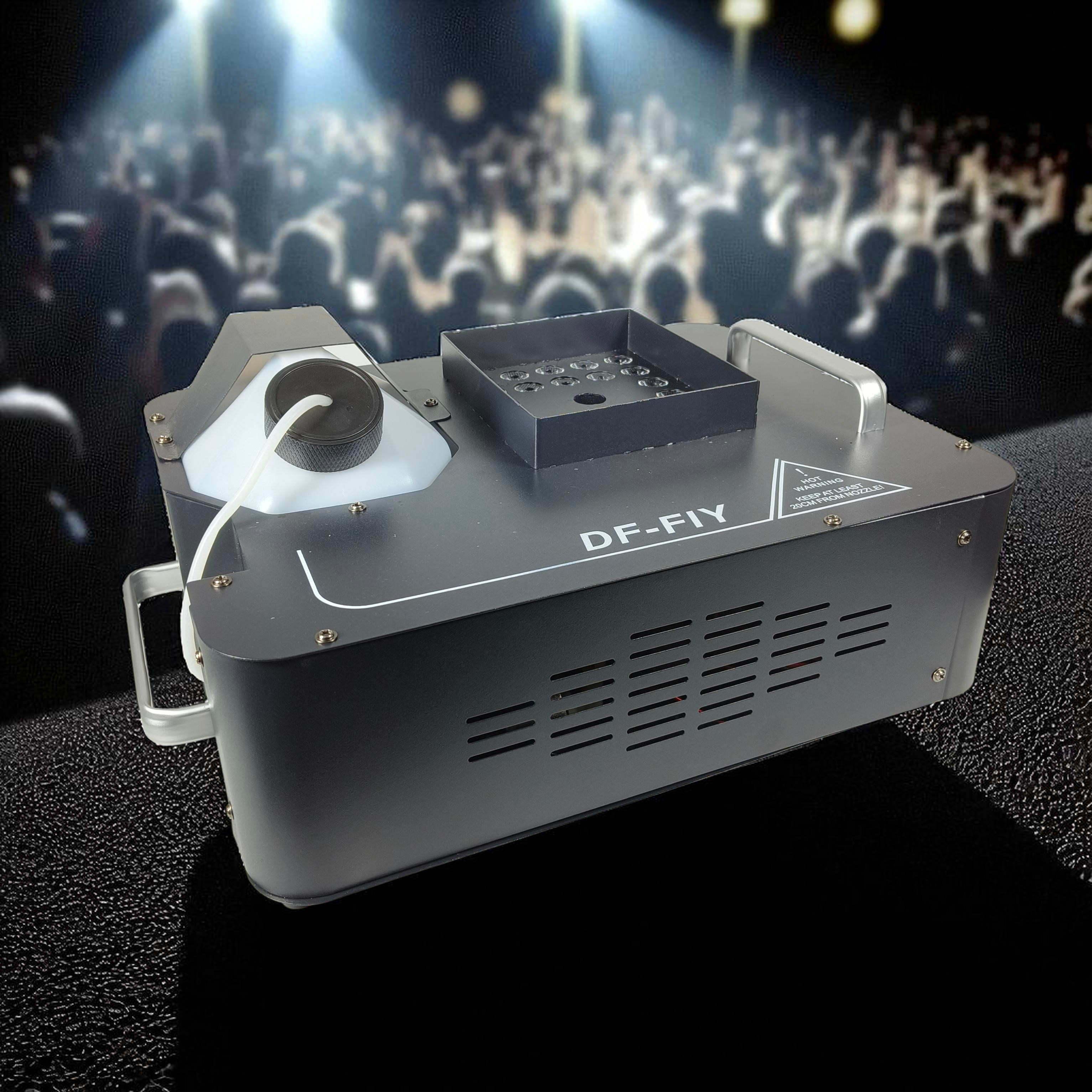 Gambar produk WIN BRIGHT Sistem Fogger Panggung Stage DMX512 1500W with RGB 24 LED - DF-FIY