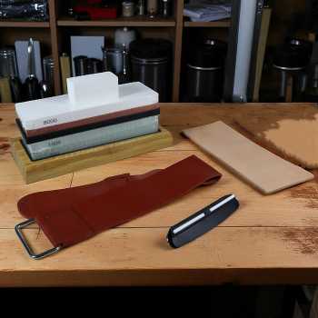 Chefic Batu Pengasah Pisau Knife Sharpener 400/1000 3000/8000 2PCS - CF380