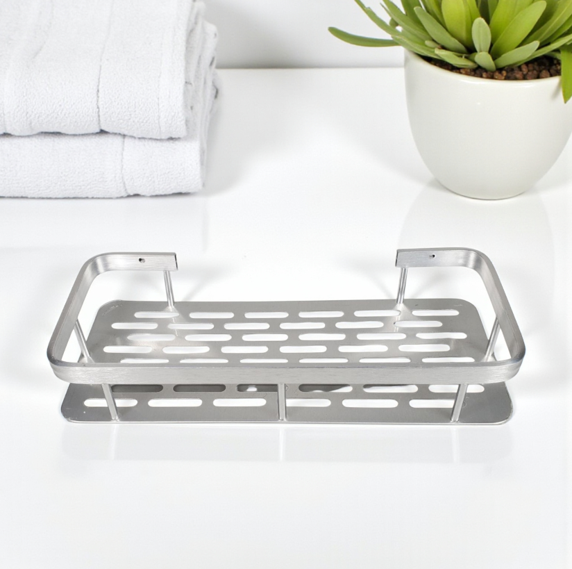 Gambar produk CANRY Rak Gantung Kamar Mandi Dapur Organizer Rack Aluminium - CR530