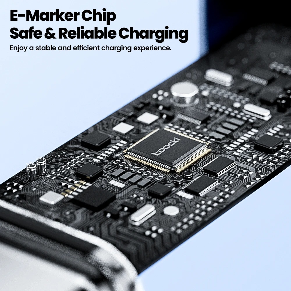 Gambar produk Toocki Kabel Data Type C to Type C Fast Charging PD 240W 1M - TXCCC3