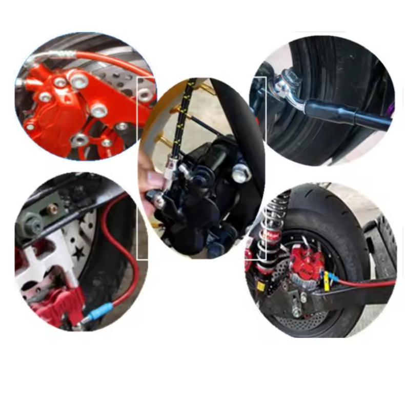 Gambar produk CHIZIYO Selang Rem Motor Motorcycle Hydraulic Disk Brake Hose 1PCS 120cm - CZ1