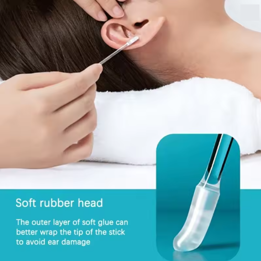 Gambar produk Jays Korek Kuping Pembersih Telinga Silikon Silicone Cotton Bud - JS404